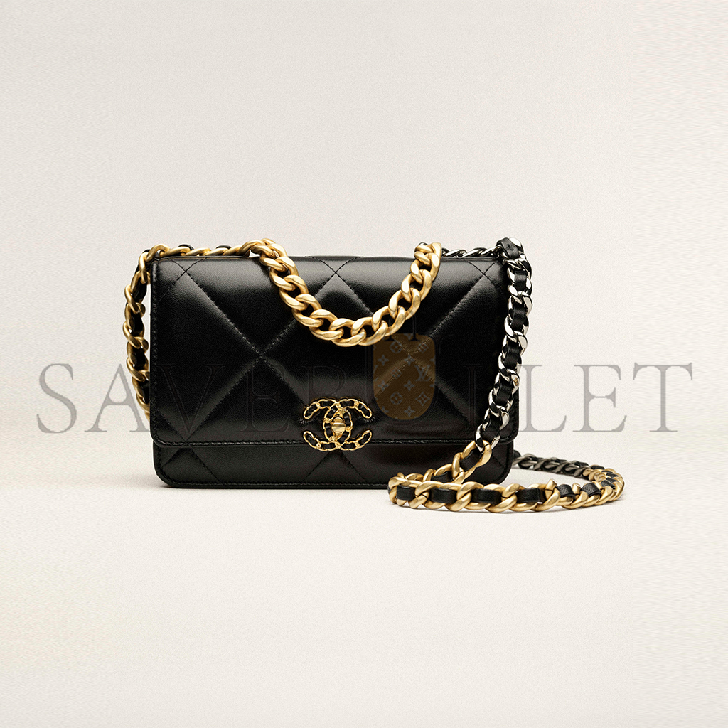 CHANEL MASTER 19 WALLET ON CHAIN AP3267 (19.5*12*3.5cm)